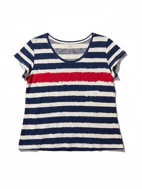 Style & Co. Sport Striped Short Sleeve Tee – Large